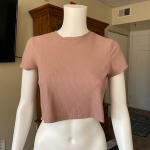 no comment crop top size small